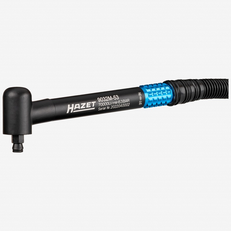 Hazet 9032M-53 Angled Micro Die Grinder, 140 mm