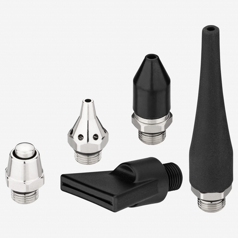 Hazet 9040-43/5 2-Way Air Blow Gun Nozzle Set, 5 Pieces
