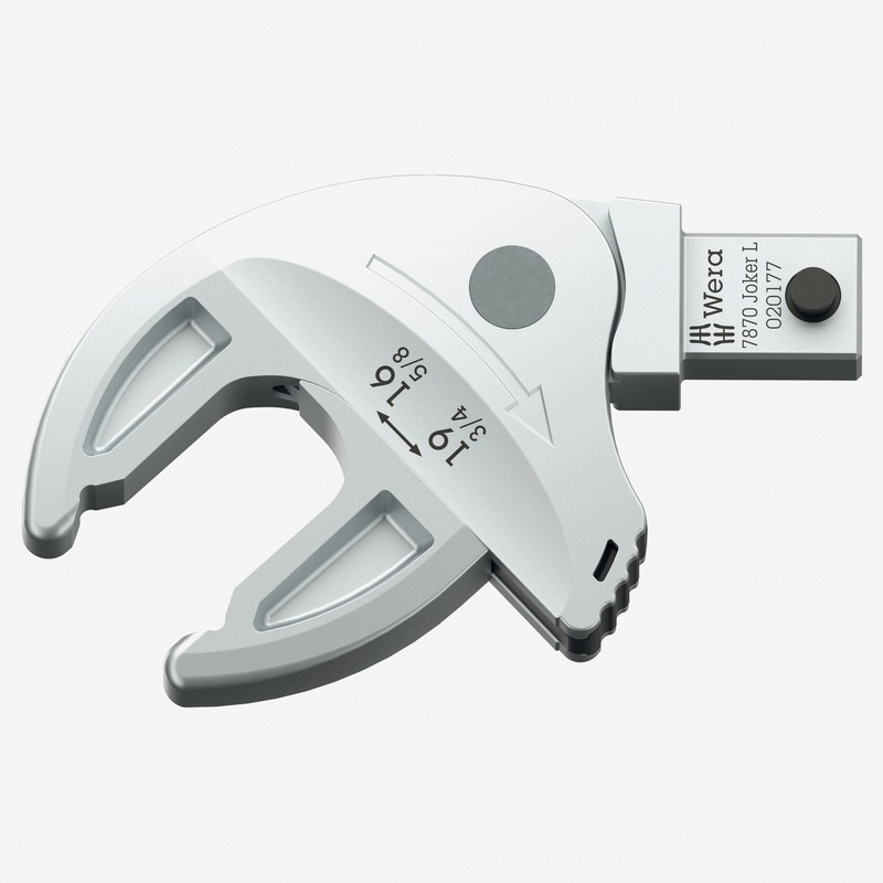 Wera 020177 Joker L Self-setting Insert Spanner for Wrench Sizes 16-19 mm, 9x12 mm