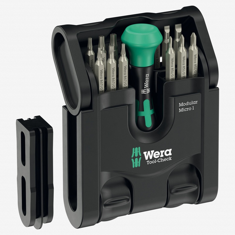 Wera 049002 Tool-Check Modular Micro 1, 22 Pieces