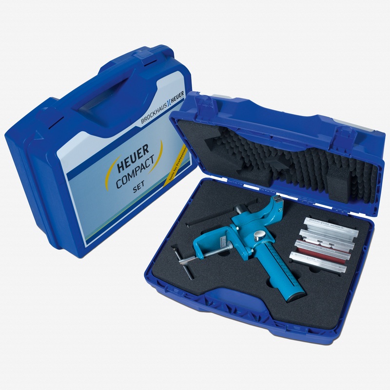 Heuer Compact Vise Portable Set, 10 Pieces