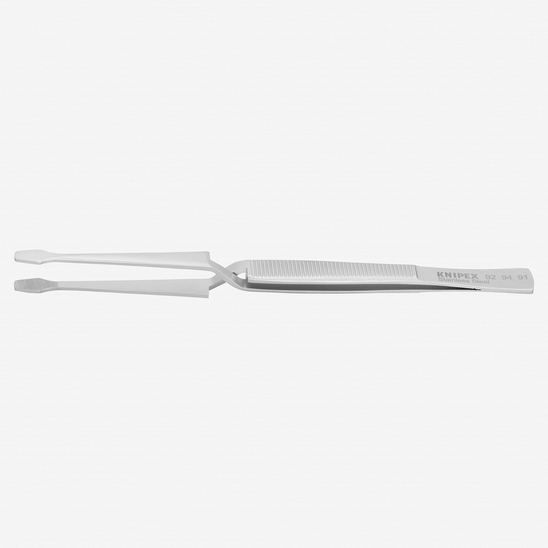 Knipex Cross-Over Tweezers trapezoidal tips