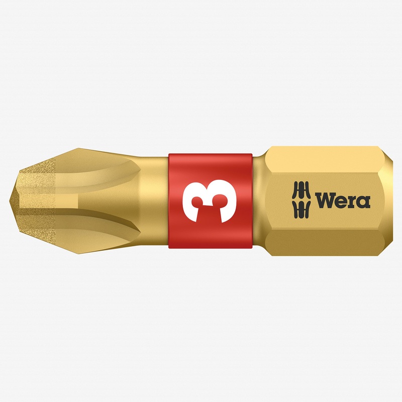 Wera 056404 #3 x 25mm Phillips BiTorsion Diamond Coated Bit