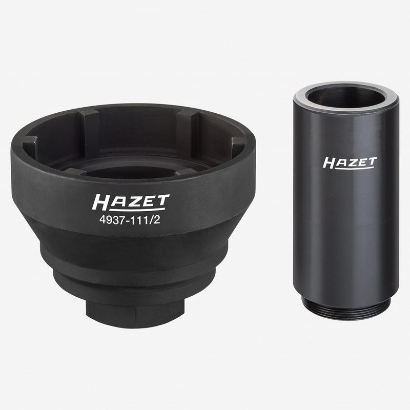 Hazet 4937-111/2 Commercial vehicle pin wrench set for rear axle MAN