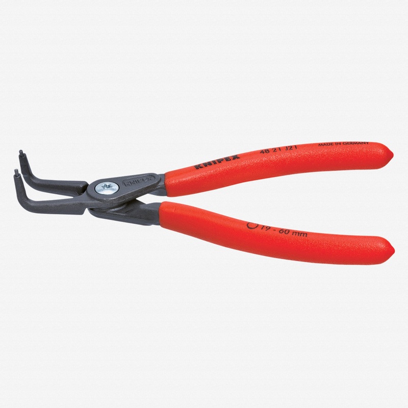 Knipex Precision 90 Degree Angled Tip Internal Circlip Pliers 8-13 mm dia - Plastic Grip