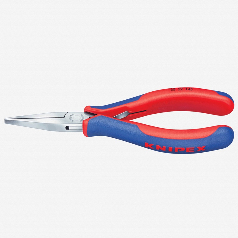 Knipex Precision Electronics Pliers (long, flat jaws) - MultiGrip