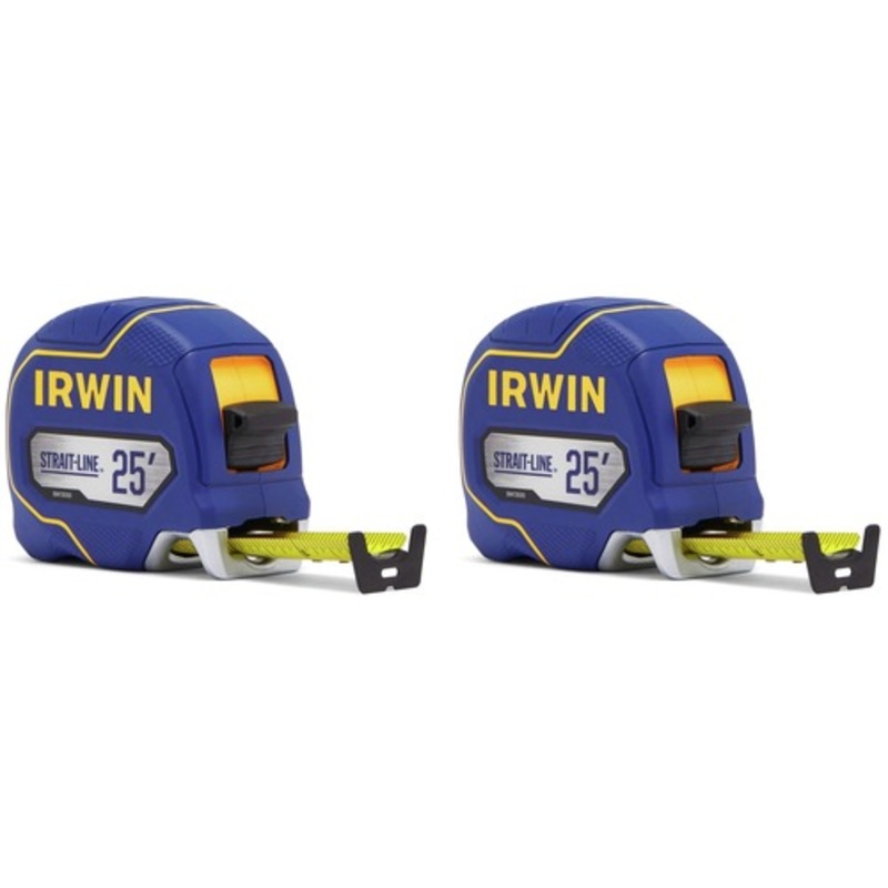 Irwin (2-Pack) Strait-Line 25 ft. Tape Measure - IWHT39396S