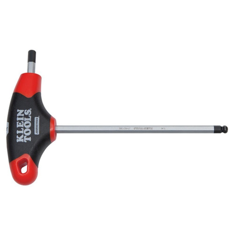 Klein Tools 1/2 in. Ball Hex Key 6 in. Journeyman T-Handle - JTH6E17BE