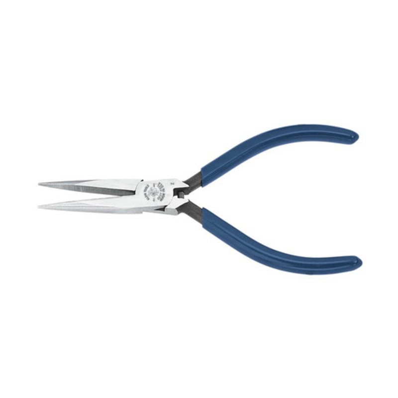 Klein Tools 5 in. Slim Needle Nose Pliers with 1/16 in. Point Diameter - D327-51/2C
