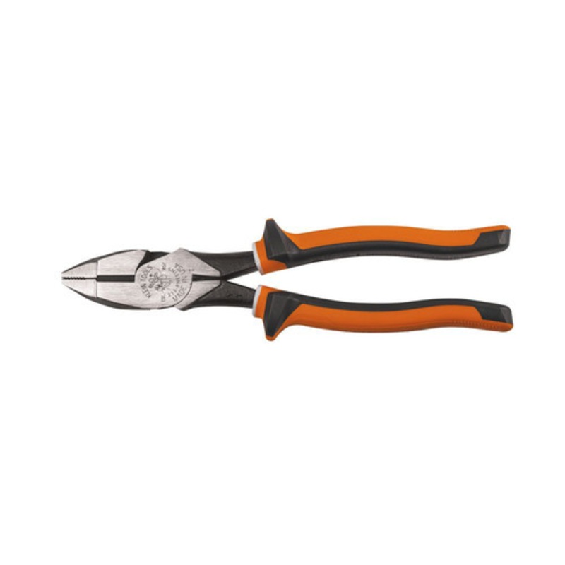 Klein Tools 8 in. Slim Handle Side Cutters Insulated Pliers - 2138NEEINS