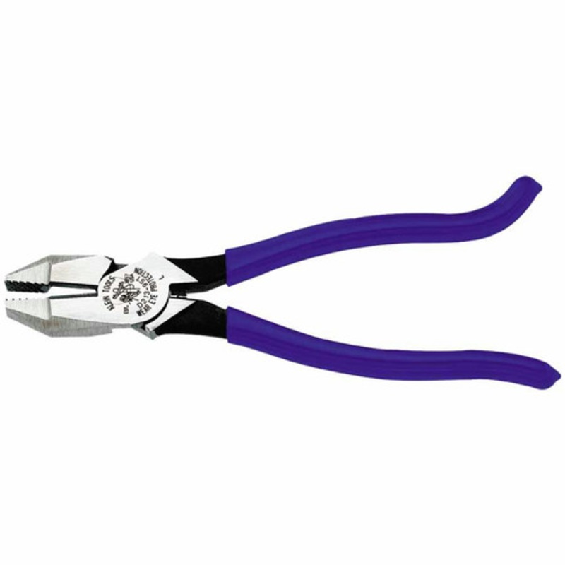 Klein Tools 9.35 in. High-Leverage Ironworker's Pliers - D213-9ST