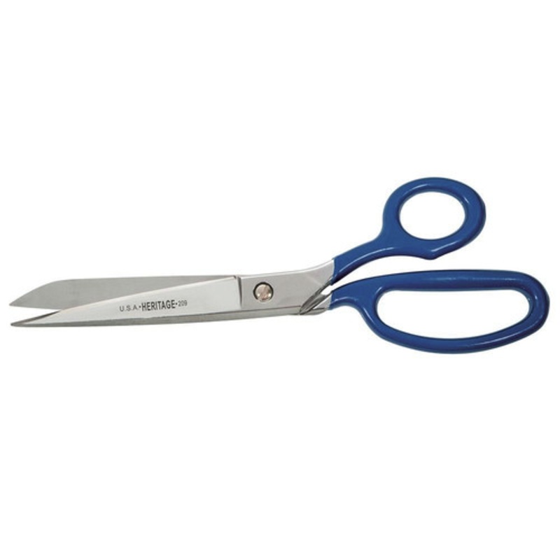 Klein Tools 9 in. Bent Trimmer with Blue Coating - 209-BLU-P
