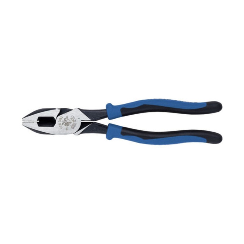 Klein Tools 9 in. Fish Tape Pulling, Lineman's Pliers - Light Blue/Black - J2000-9NETP