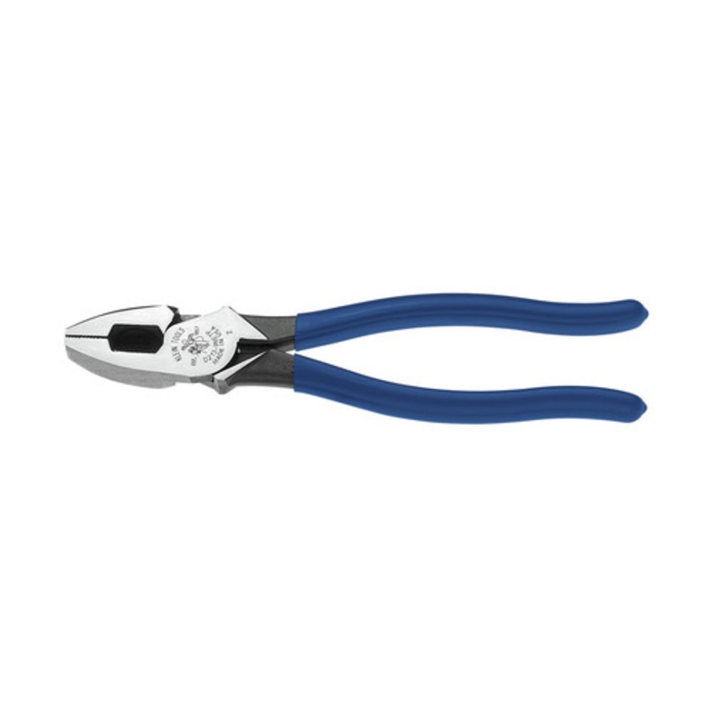 Klein Tools 9 in. Lineman's Fish Tape Pulling Pliers with Handle Tempering - D213-9NETP