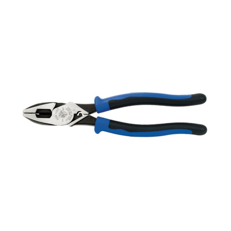 Klein Tools Fish Tape Pull/ Crimping 9 in. Lineman's Pliers - J2000-9NECRTP