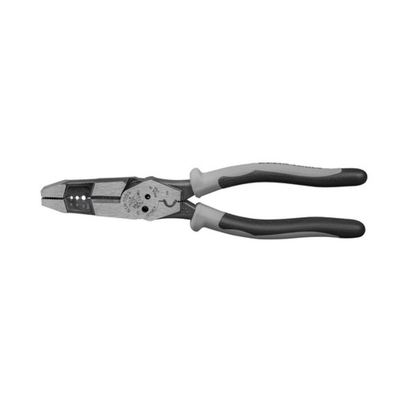 Klein Tools Hybrid Pliers with Crimper and Wire Stripper - J215-8CR