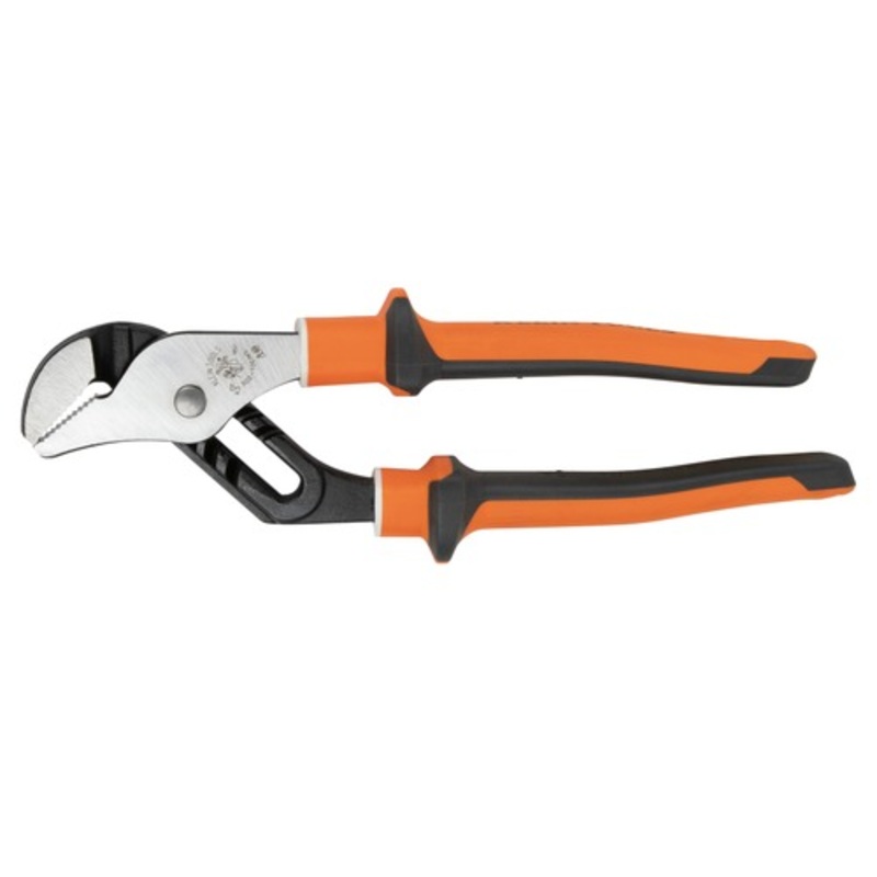 Klein Tools Insulated 10 in. Electrician's Slim Handle Pump Pliers - 50210EINS