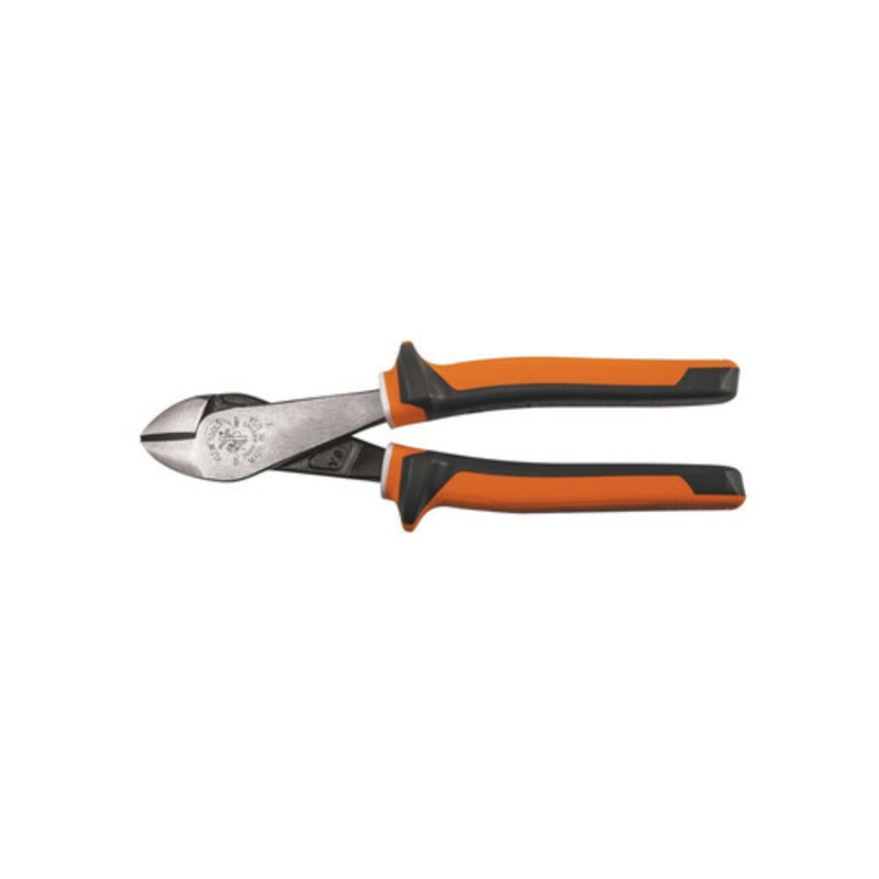Klein Tools Insulated 8 in. Angled Head Diagonal Cutting Pliers - 200048EINS