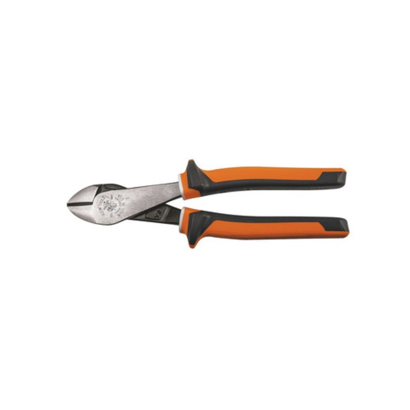 Klein Tools Insulated 8 in. Slim Handle Diagonal Cutting Pliers - 200028EINS