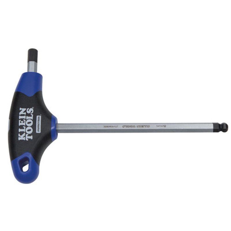 Klein Tools Journeyman 6 mm Ball End Hex Key with 6 in. T-Handle - JTH6M6BE