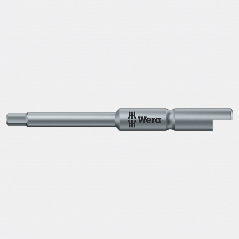 Wera 135268 1.5 x 44mm Hex Bit - Halfmoon Drive