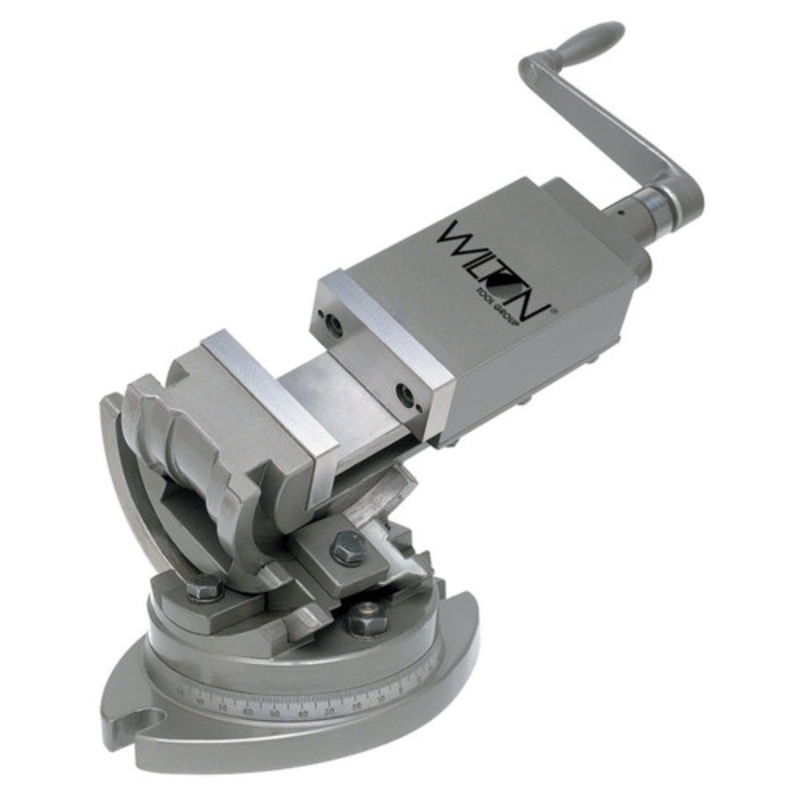 Wilton 3-Axis Super Precision Tilting Machine Vise - 3 in. Jaw Width, 3 in. Jaw Opening, 1-5/16 in. Jaw Depth - WL9-11701