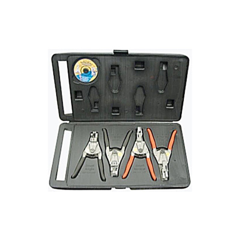 Direct Source Int. 4-Piece Quick Release Pliers Set with Case - QRP4S-P