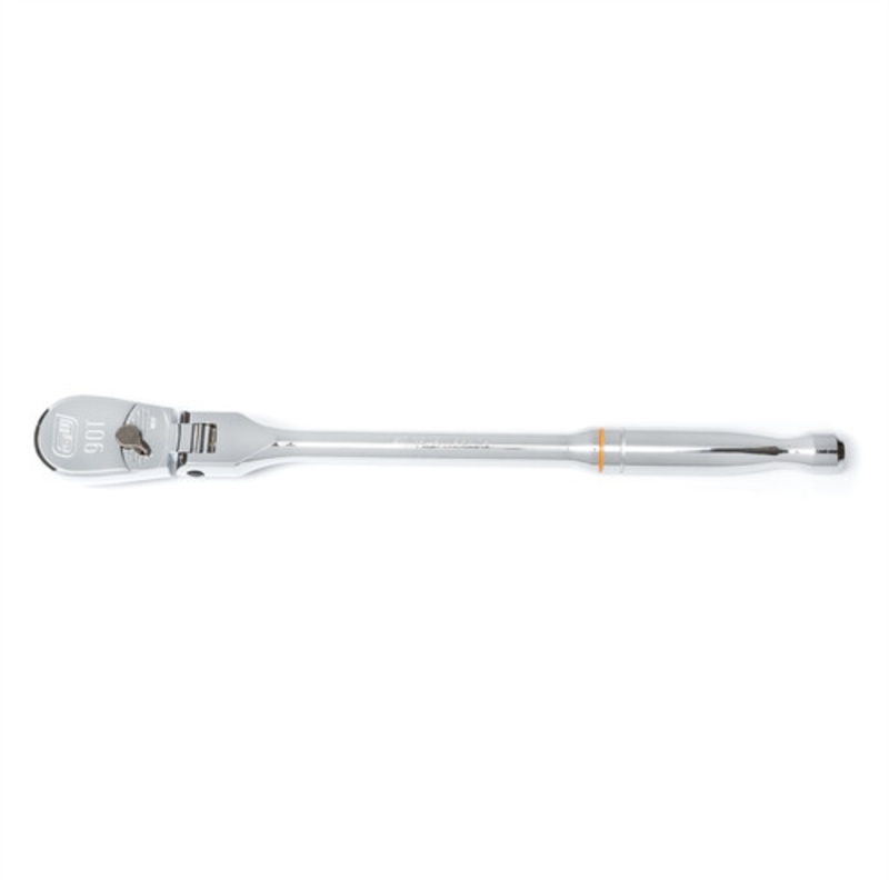 GearWrench 90-Tooth 3/8 in. Drive Full Polish Flex Teardrop Ratchet - 81215T