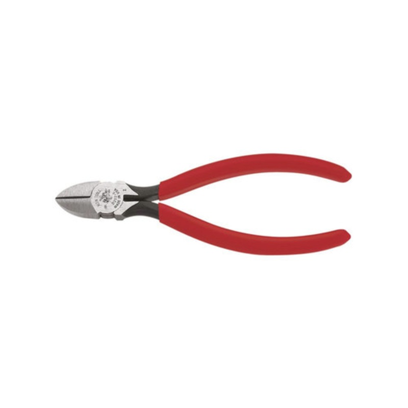 Klein Tools 6 in. Spring-Loaded Tapered Nose Diagonal Cutting Pliers - D202-6C
