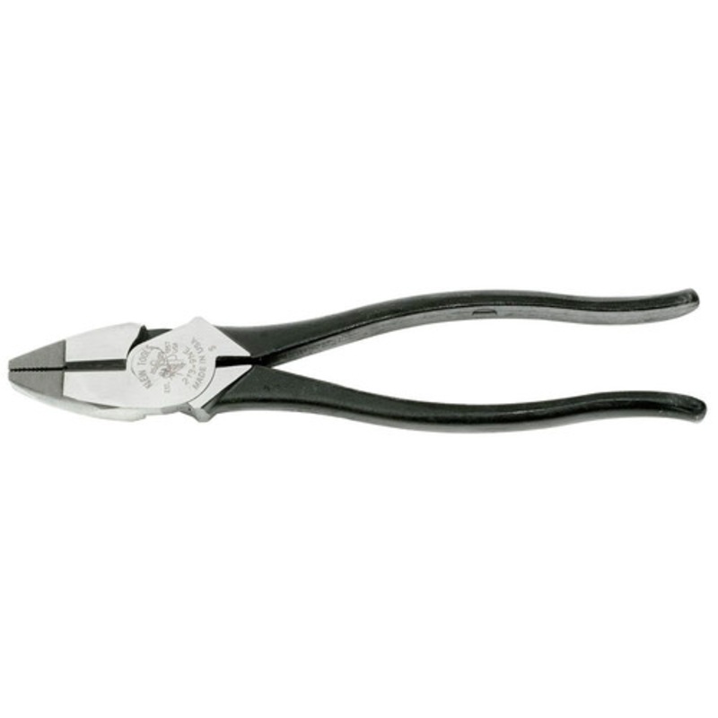 Klein Tools High Leverage Side-Cutting Pliers with Knurled Jaws - 213-9NE