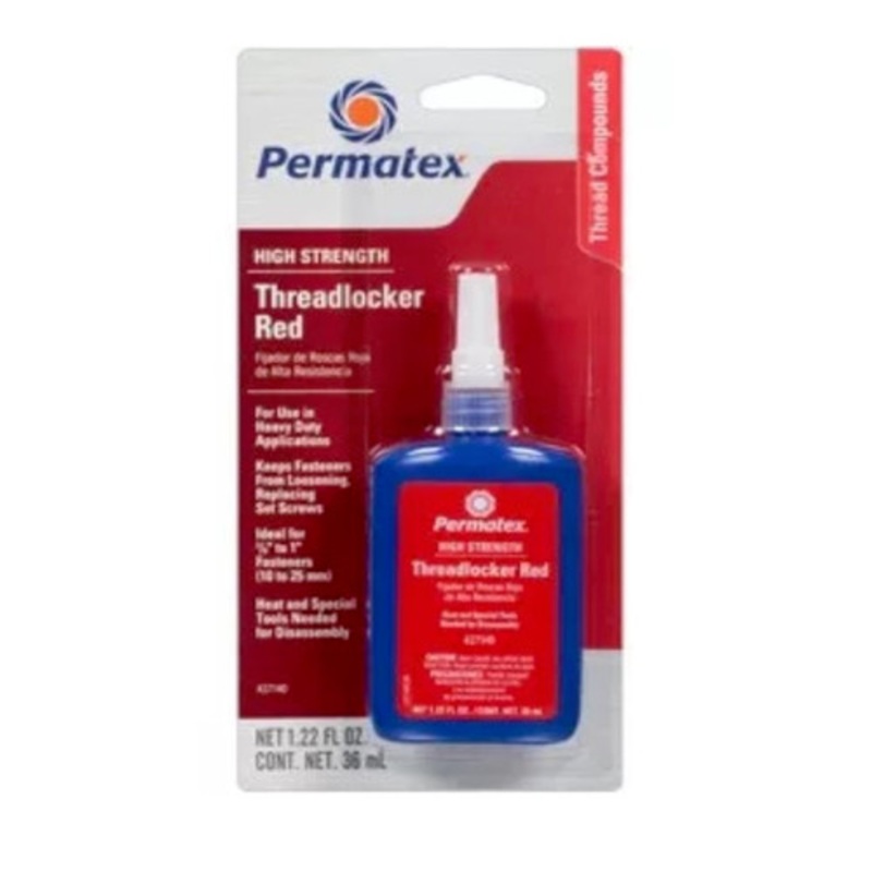 Permatex 6-Piece 36 ml Hi-Strength Threadlocker Red Set - 27140