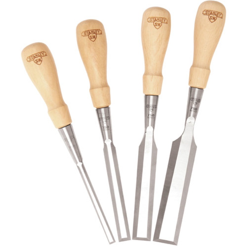 Stanley 4-Piece SweetHeart 750 Series Socket Chisel Set - 16-791