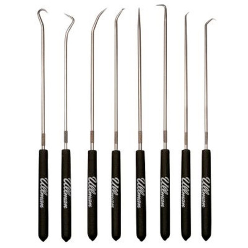 Ullman Devices 8-Piece 9-3/4 in. Long Hook and Pick Set - CHP8-L