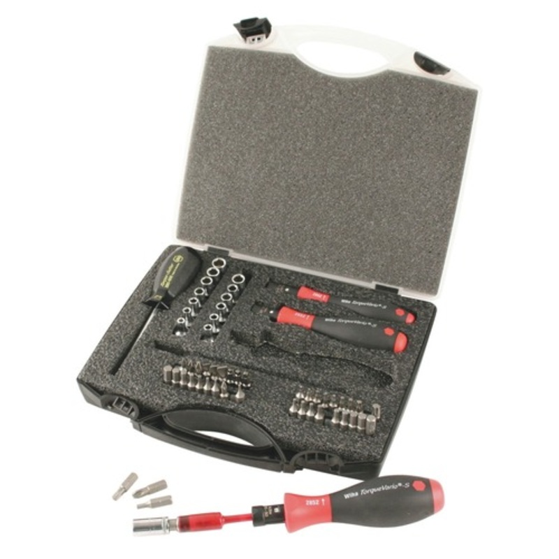 Wiha Tools (59-Piece) TorqueVario Bit Set - 28589