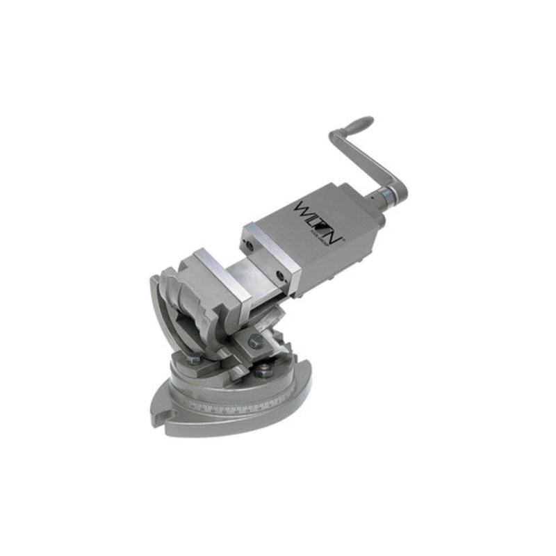 Wilton 3 Axis Tilting Vise, 5 in. Jaw Width, 5 in. Jaw Opening, 1-3/4 in. Jaw Depth - WL9-11803