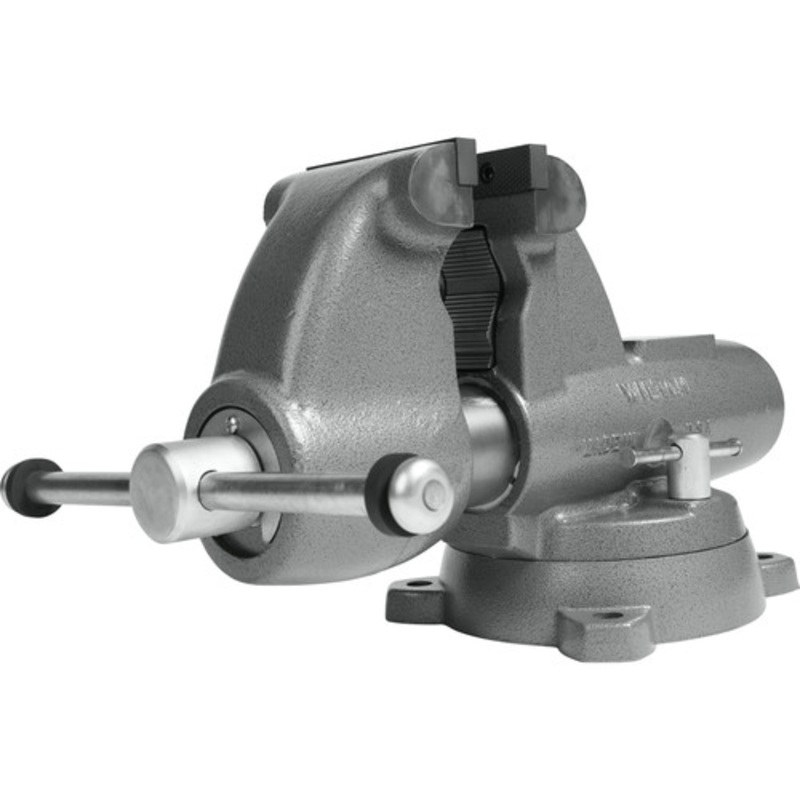 Wilton C-2 Combination Pipe and Bench 5 in. Jaw Round Channel Vise with Swivel Base - WL9-28827