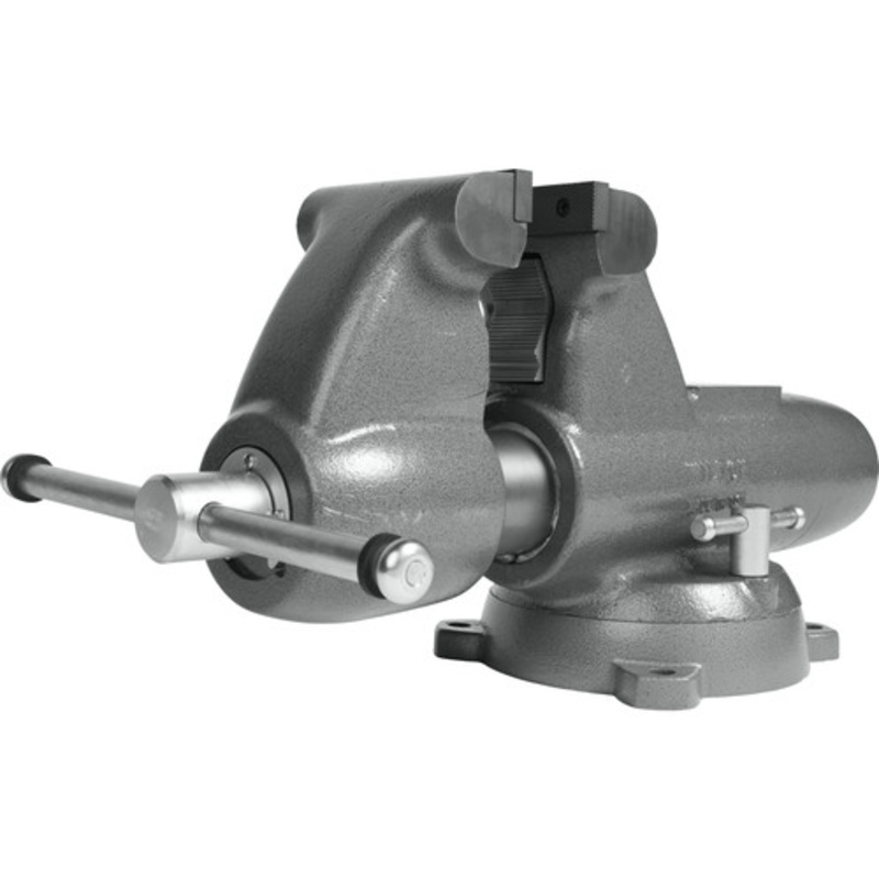 Wilton C-3 Combination Pipe and Bench 6 in. Jaw Round Channel Vise with Swivel Base - WL9-28828