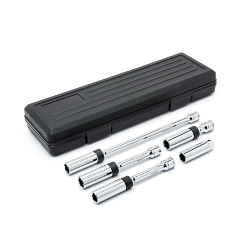 KD Tools 5-Piece Magnetic Spark Plug Socket Set - 80601