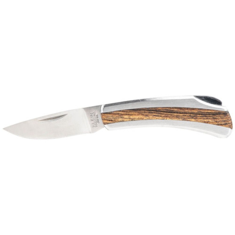 Klein Tools 1-5/8 in. Stainless Steel Drop Point Blade Pocket Knife - 44032