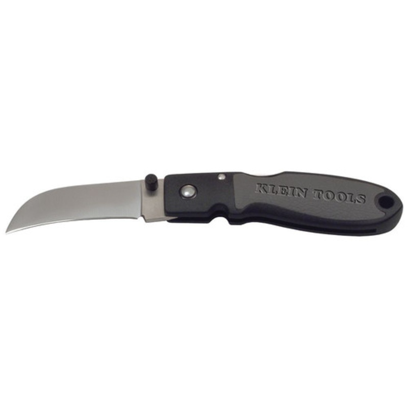Klein Tools 2-3/8 in. Lightweight Sheepsfoot Blade Lockback Knife with Nylon Resin Handle - 44004