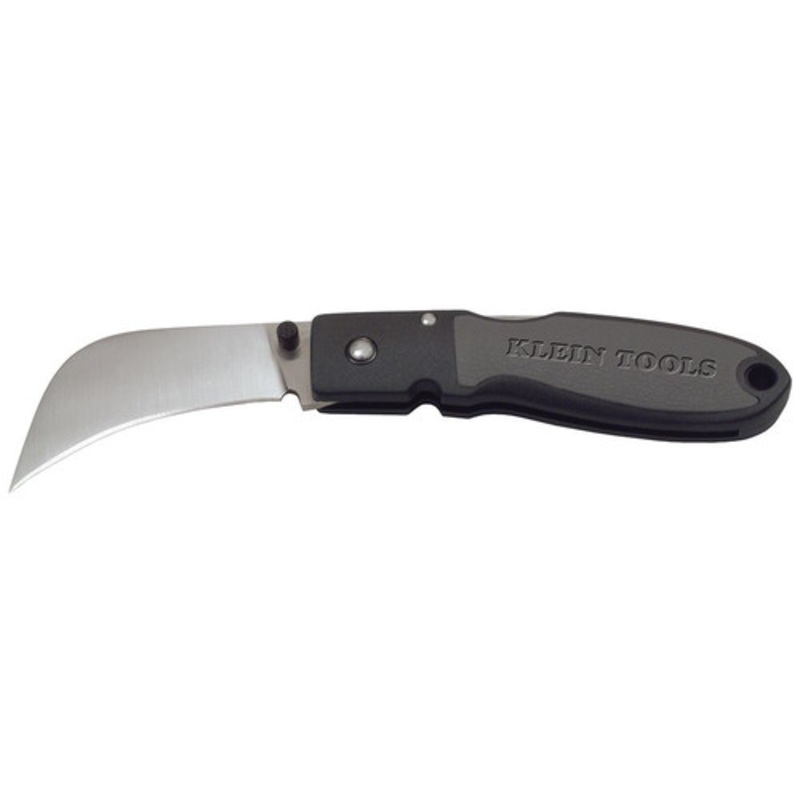 Klein Tools 2-5/8 in. Hawkbill Blade Lockback Knife with Nylon Handle - 44005