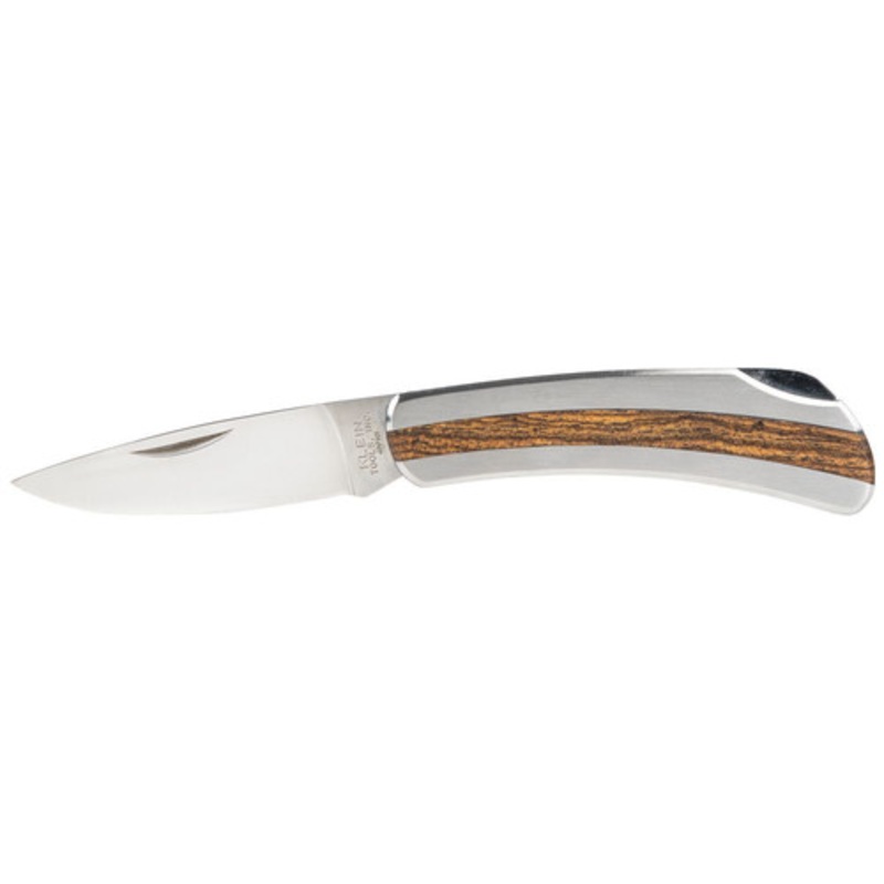 Klein Tools 3 in. Stainless Steel Drop Point Blade Pocket Knife - 44034