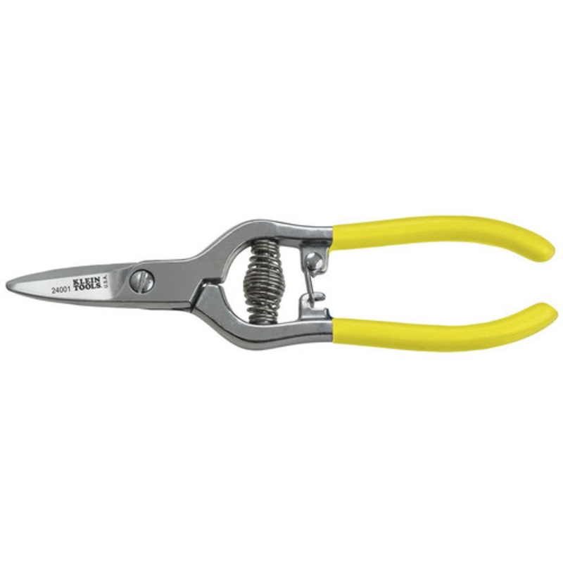 Klein Tools 5 in. Rapid Cutting Snip with Serrated Blade - 24001