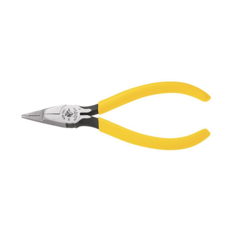Klein Tools 6.05 in. Short-Nose Stripping Telephone Work Pliers - D2291