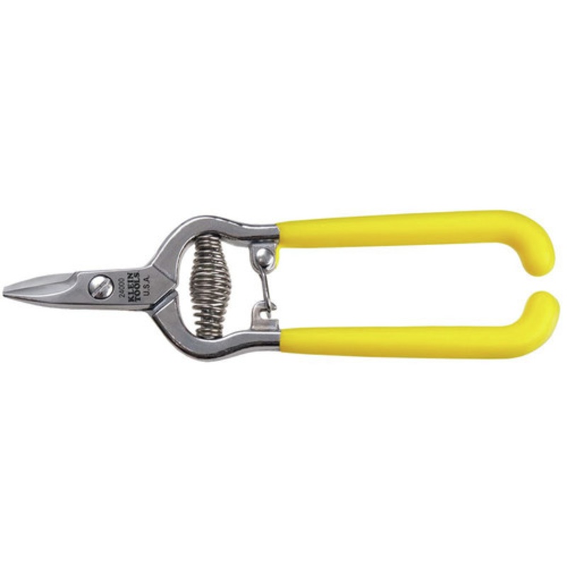 Klein Tools 6.5 in. High-Leverage Snip with Serrated Blade - 24000