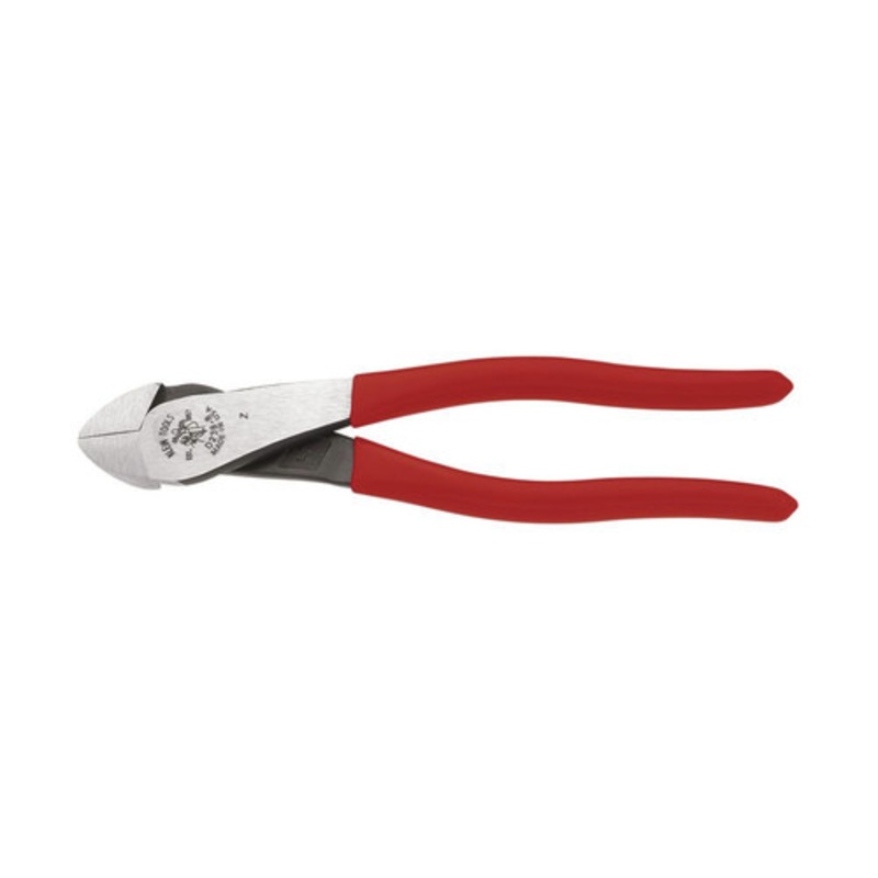 Klein Tools 8 in. Angle Head High-Leverage Diagonal Cutter Pliers - D238-8