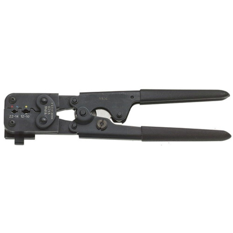 Klein Tools 9 in. Compound Action Ratcheting Crimper - Insulated Terminals - T1710