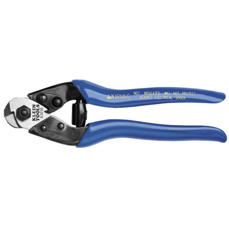 Klein Tools Heavy-Duty 7-1/2 in. Cable Cutter - Blue - 63016