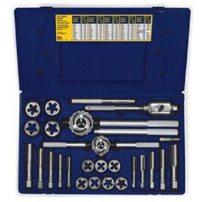 Irwin Hanson 25-Piece Fractional Tap & Hex Die Set - 97094ZR