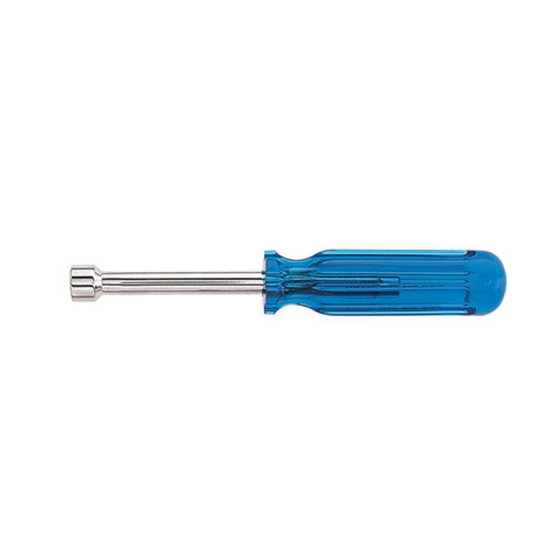 Klein Tools 3/8 in. Nut Driver with 3 in. Hollow Shaft and Plastic Grip Handle - S12